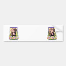 Osterei-Plätzchen - Labrador - Schokolade Auto Sticker