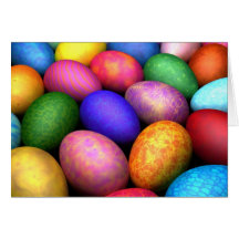 Ostereier (Ostern) Gruß-Karte