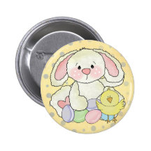 Osterhase Anstecknadelbuttons