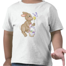 Osterhase und Korb Shirts