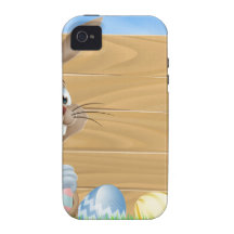 Osterhasen-Hintergrundzeichen Vibe iPhone 4 Cover