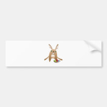 Ostern Bunny_3 Auto Aufkleber