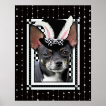Ostern - etwas Häschen-Lieben Sie - Chihuahua Plakate