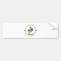 OSTERN - kommt hier Peter-Waldkaninchen Autosticker