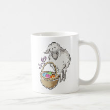 Ostern-Lamm Teetasse