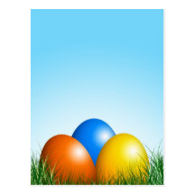 Ostern Motiv Postkarte