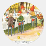 Ostern Runde Sticker