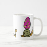 Ostern-Schnecke-Spur Tee Haferl