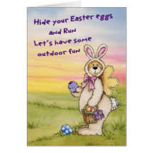 Ostern-Spaß - Karte