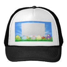 Ostern-Zeichen Baseball Caps