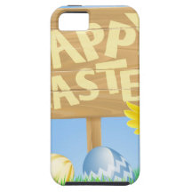 Osternvögel und -eier mit Zeichen iPhone 5 Schutzhüllen