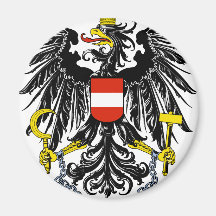 Österreich-Emblem Kühlschrankmagnet