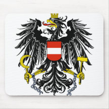 Österreich-Emblem Mousepads