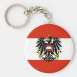 Österreich-Flagge Keychain Schlüsselanhänger