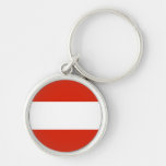 Österreich-Flagge Keychain Schlüsselband
