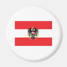 Österreich-Flagge Magnets