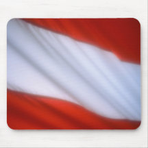 ÖSTERREICH-FLAGGE MOUSEPAD