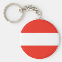 Österreich - Flagge/Österreich - Flagge Schlüsselband