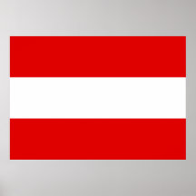 Österreich-Flagge Plakate