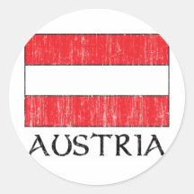 Österreich-Flagge Sticker