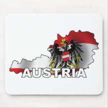 Österreich-Karte Mauspad