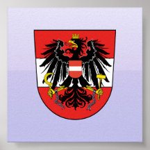 Österreich mischte, Österreich Plakatdruck