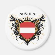 Österreich [personifizieren Sie] Kühlschrankmagnet