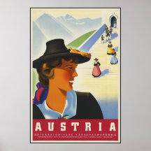 Österreich Posterdrucke