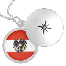 Österreich-Staats-Flaggen-Halskette