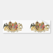 Österreich-Ungarn (1915-18) - Wappen Autosticker