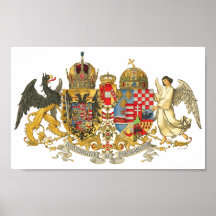 Österreich-Ungarn (1915-18) - Wappen Portfolio Posterdrucke