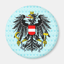 Österreich-Wappen Detail Kühlschrankmagnet