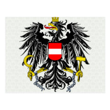 Österreich-Wappen Detail Postkarten