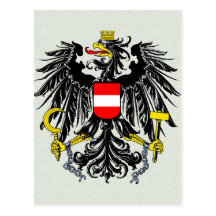 Österreich-Wappen Detail Postkarten
