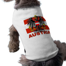 Österreich-Wappen Haustiershirts