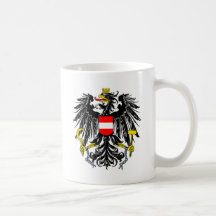 Österreich-Wappen Kaffeetasse