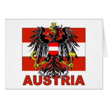Österreich-Wappen Karte