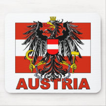 Österreich-Wappen Mauspad