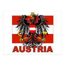Österreich-Wappen Postkarte