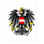 Österreich-Wappen Postkarte