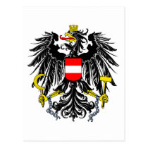 Österreich-Wappen Postkarte postkarten