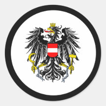 Österreich-Wappen Stickers