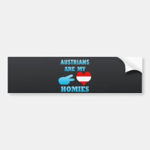 Österreicher sind mein Homies Autosticker