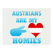 Österreicher sind mein Homies Postkarten