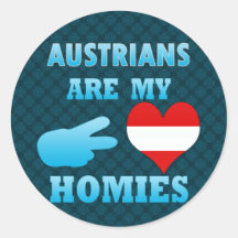 Österreicher sind mein Homies Sticker