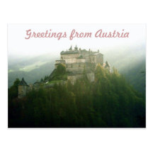 Österreicher zieht sich Postkarte zurück