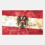 Österreichische Flagge Aufkleber