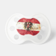 Österreichische Flagge Baby Schnuller
