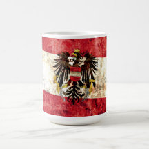 Österreichische Flagge Tee Tassen