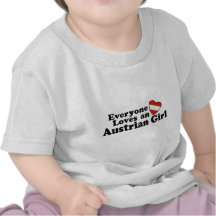 Österreichisches Mädchen Shirts